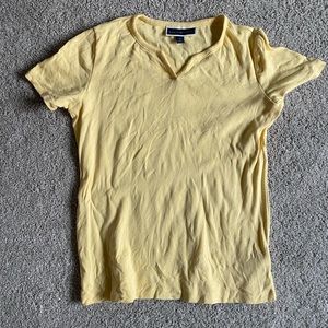 Karen Scott Yellow blouse from Macy's. Size S.
